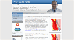 Desktop Screenshot of carloratto.it